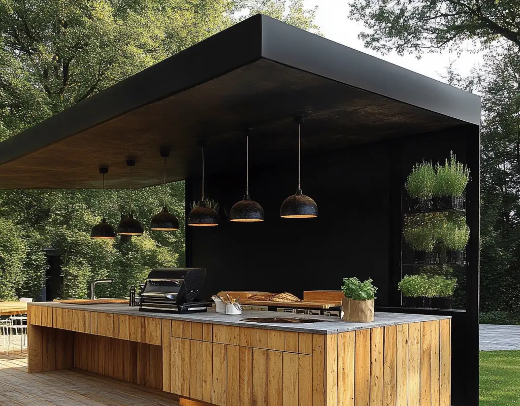 Outdoor kitchen