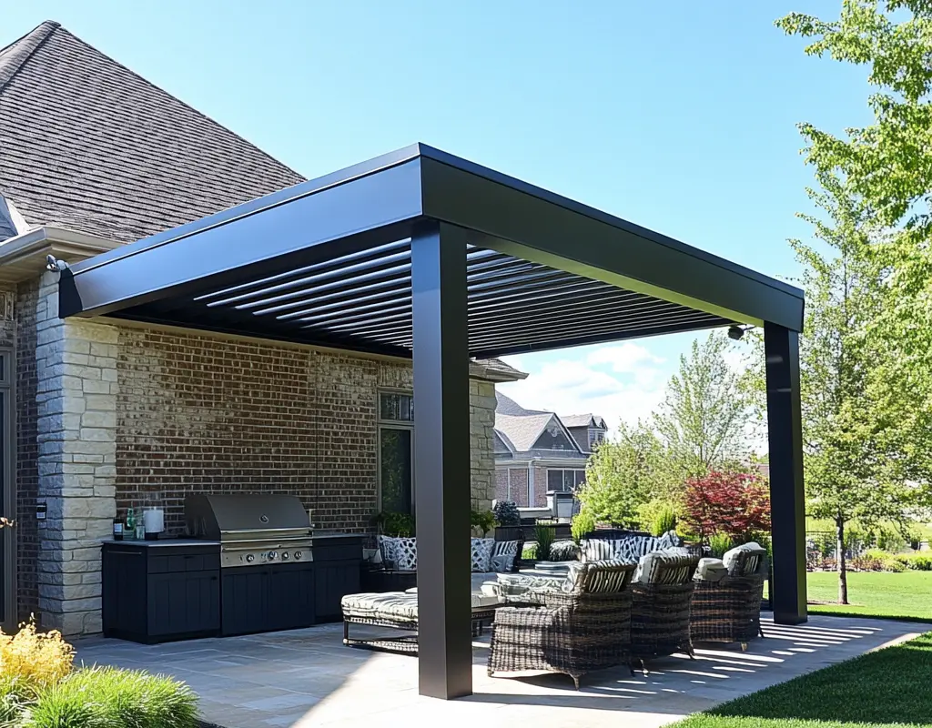 Pergola and Sunroom