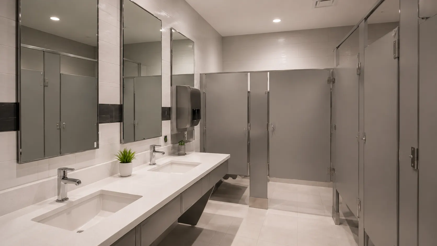 Commercial Bathroom