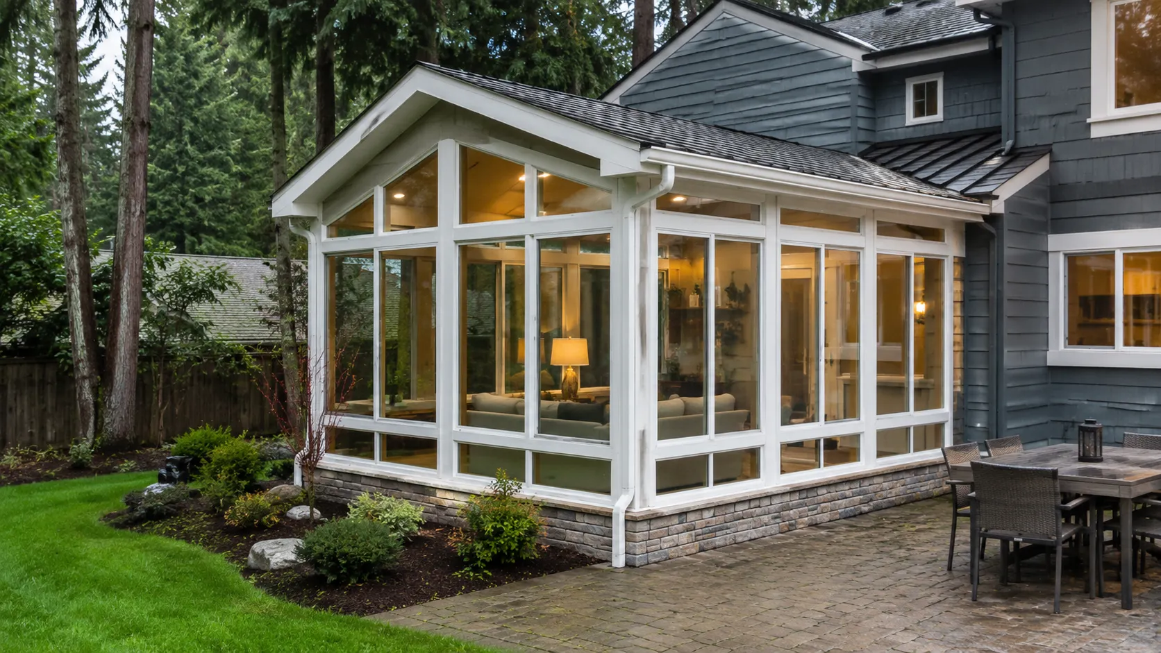 Insulated Four-Season Sunroom